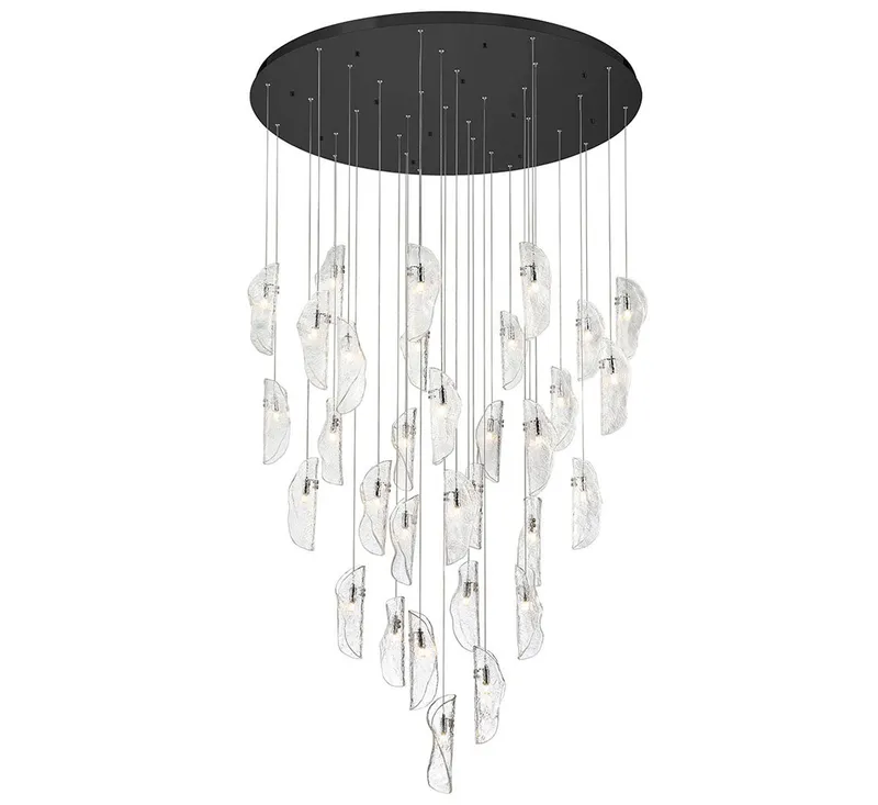 SORRENTO 10169-017-02, 32 Light LED Grand Chandelier — Lib&Co. LED Pendant Lights 3.0W 3000K