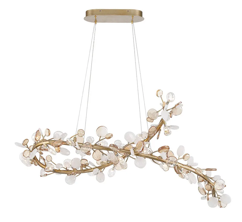 PISA 12222-057, 17 Light Oval LED Chandelier — Lib&Co. LED Pendant Lights 25.5W 3000K