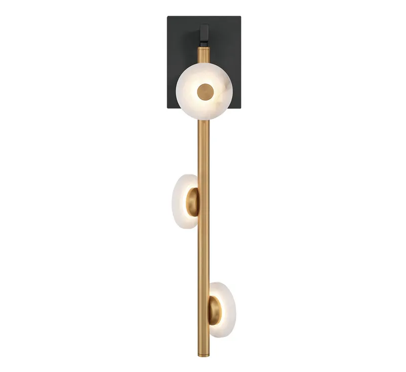 ETNA 12357-02, 3 Light LED Wall Mount — Lib&Co. LED Wall Lights 9.0W 3000K