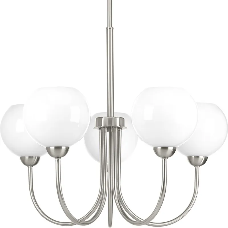 Carisa Collection Five-Light Chandelier — Progress Lighting LED Landscape Lights  