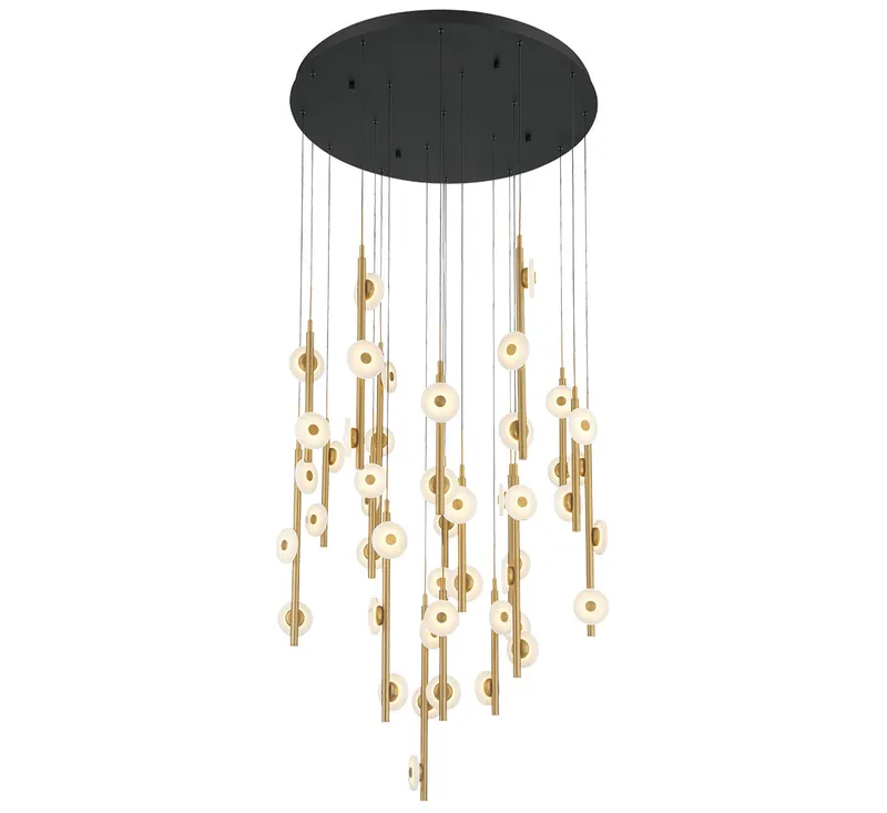 ETNA 12362-02, 47 Light Round LED Chandelier — Lib&Co. LED Pendant Lights 141.0W 3000K