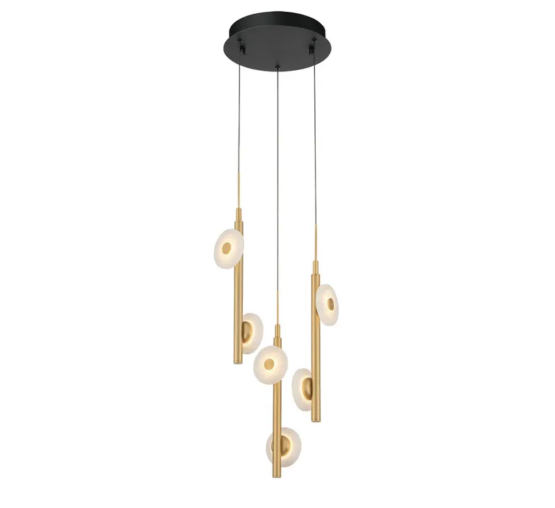 ETNA 12359-02, 6 Light Round LED Pendant — Lib&Co. LED Pendant Lights 18.0W 3000K