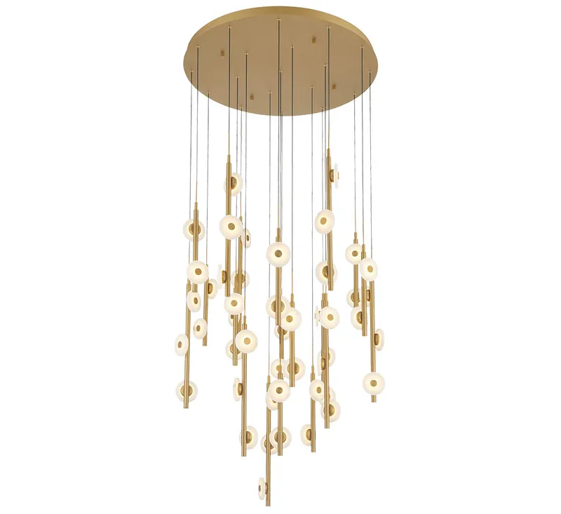 ETNA 12362-030, 47 Light Round LED Chandelier — Lib&Co. LED Pendant Lights 141.0W 3000K