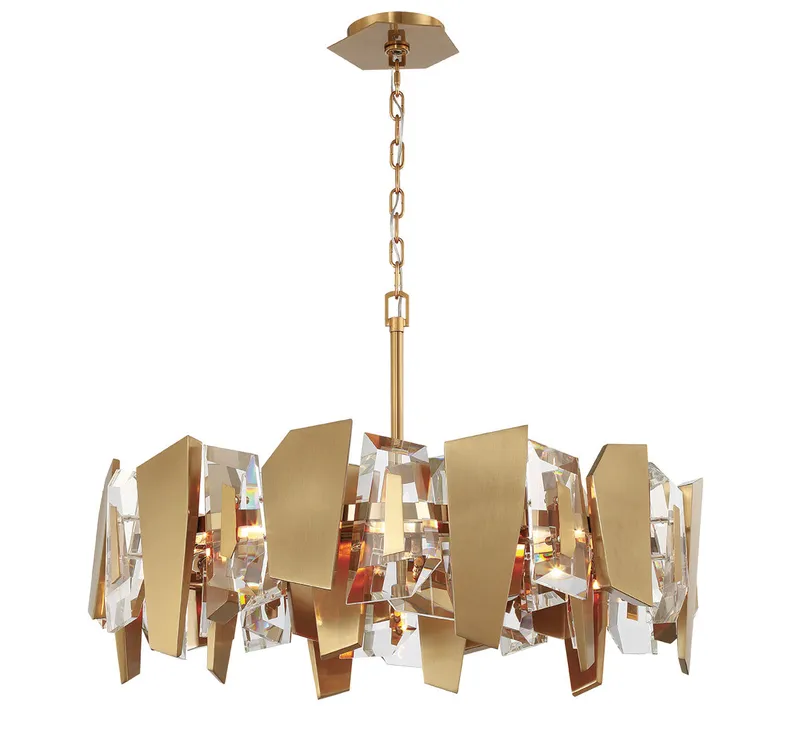 CASTELLANA 12215-037, 8 Light Chandelier — Lib&Co. LED Pendant Lights 480.0W 