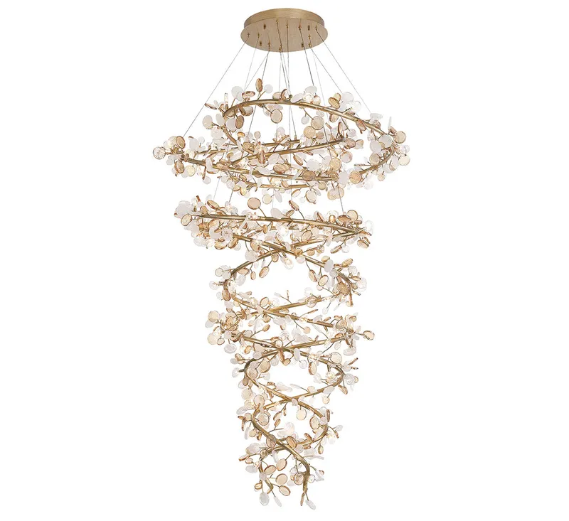 PISA 12328-057, 107 Light LED Grand Chandelier — Lib&Co. LED Pendant Lights 160.5W 3000K