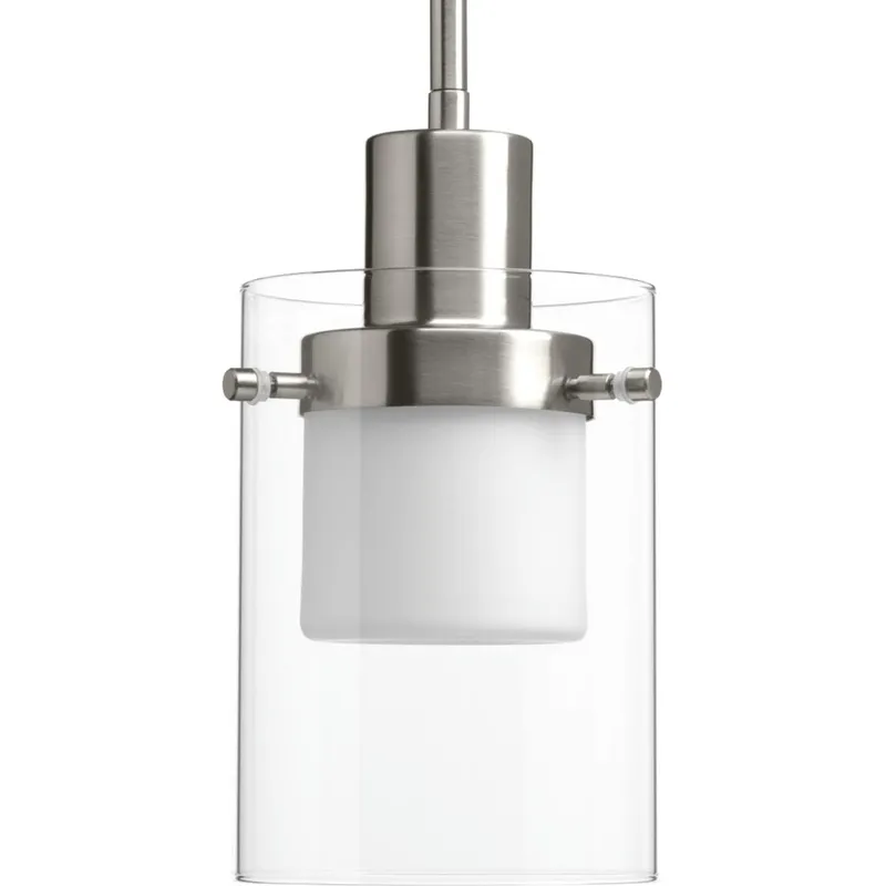 Moderna LED Collection Clear Glass Pendant Light — Progress Lighting LED Landscape Lights  