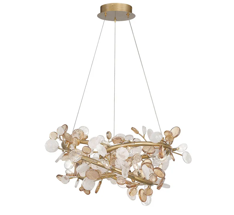 PISA 12326-057, 19 Light LED Chandelier — Lib&Co. LED Pendant Lights 28.5W 3000K