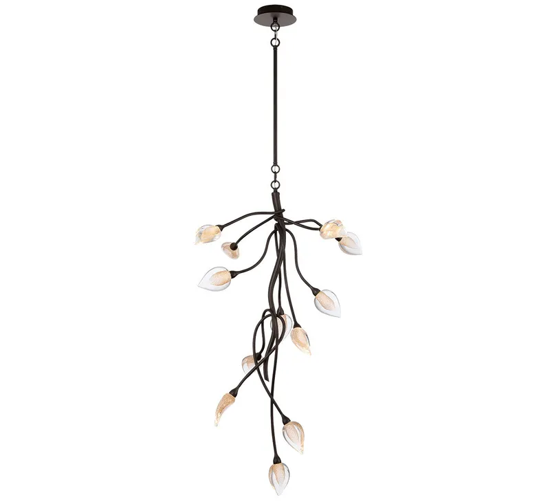 MODENA 12307-043, 12 Light LED Grand Chandelier — Lib&Co. LED Pendant Lights 38.0W 3000K