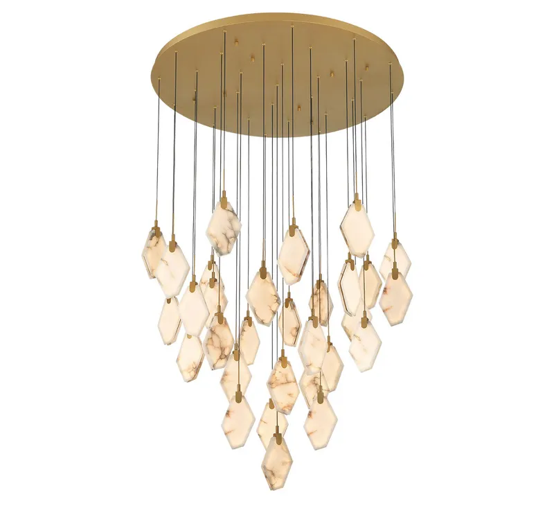 KOSMOS 12385-030, 31 Light Round LED Chandelier — Lib&Co. LED Pendant Lights 279.0W 3000K