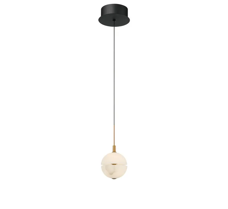 CORFU 12369-02, 1 Light LED Pendant — Lib&Co. LED Pendant Lights 6.0W 3000K