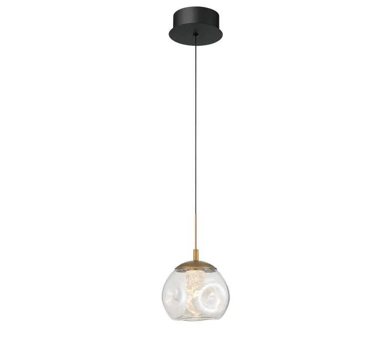 CAMERINO 12438-02, 1 Light LED Pendant — Lib&Co. LED Pendant Lights 8.0W 3000K