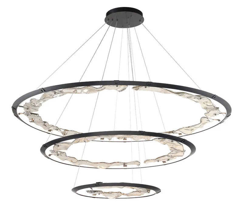 NETTUNO 12165-040, 3 Tier LED Chandelier — Lib&Co. LED Pendant Lights 205.0W 3500K