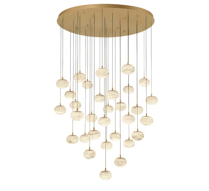 CALCOLO 12123-030, 31 Light LED Grand Chandelier — Lib&Co. LED Pendant Lights 248.0W 3000K
