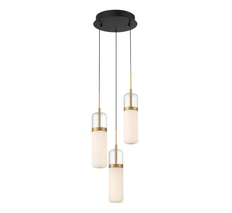 VERONA 10221-02, 3 Light Round LED Pendant — Lib&Co. LED Pendant Lights 33.0W 3000K