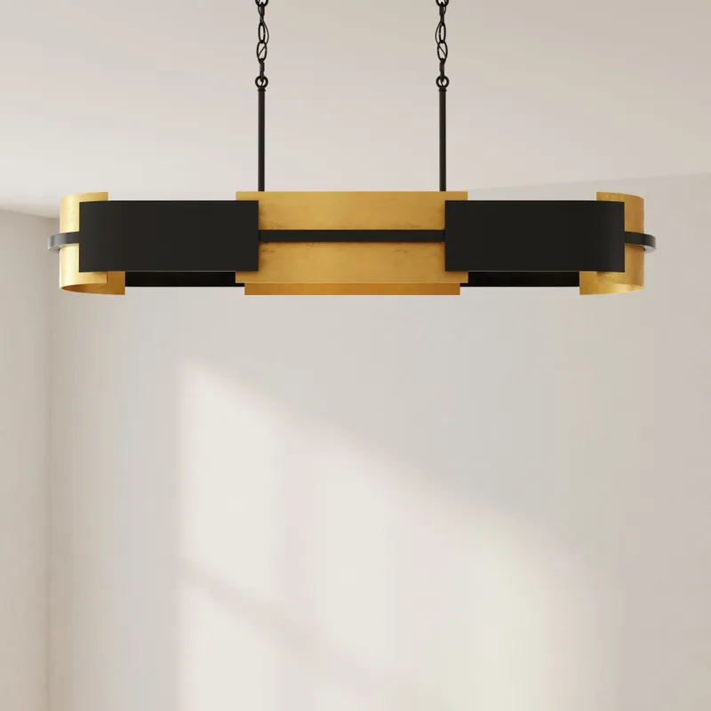 Lowery Collection Four-Light Linear Chandelier — Progress Lighting LED Linear Lights  
