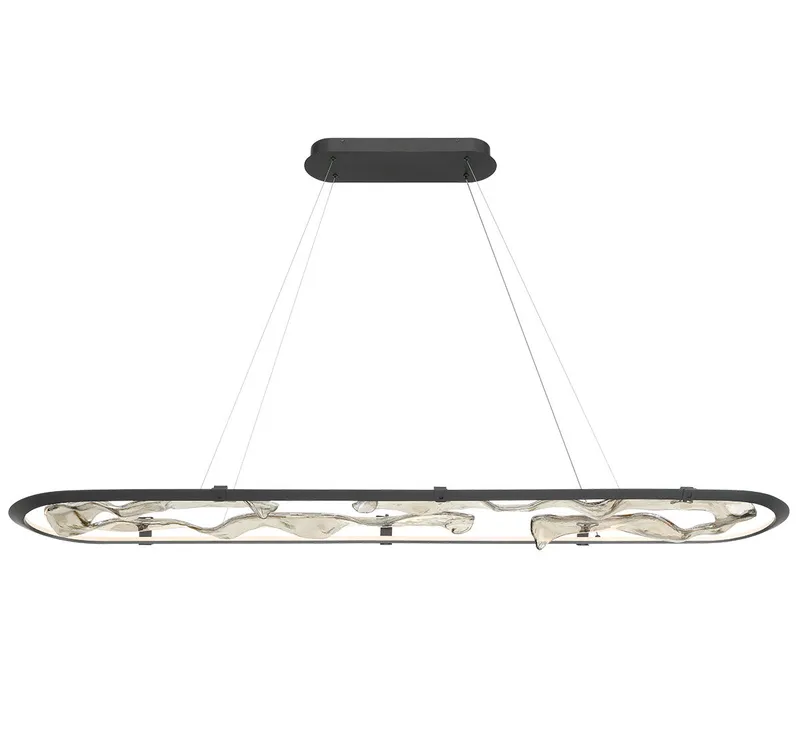 NETTUNO 12175-040, 72" Oval LED Chandelier — Lib&Co. LED Pendant Lights 72.0W 3500K