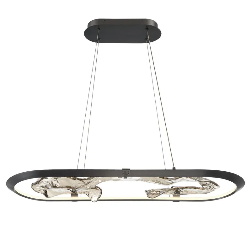 NETTUNO 10177-015, Small Oval LED Chandelier — Lib&Co. LED Pendant Lights 45.0W 3500K