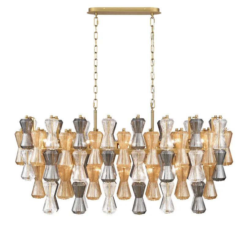 VENETO 12198-022, 13 Light Oval Chandelier — Lib&Co. LED Pendant Lights 520.0W 