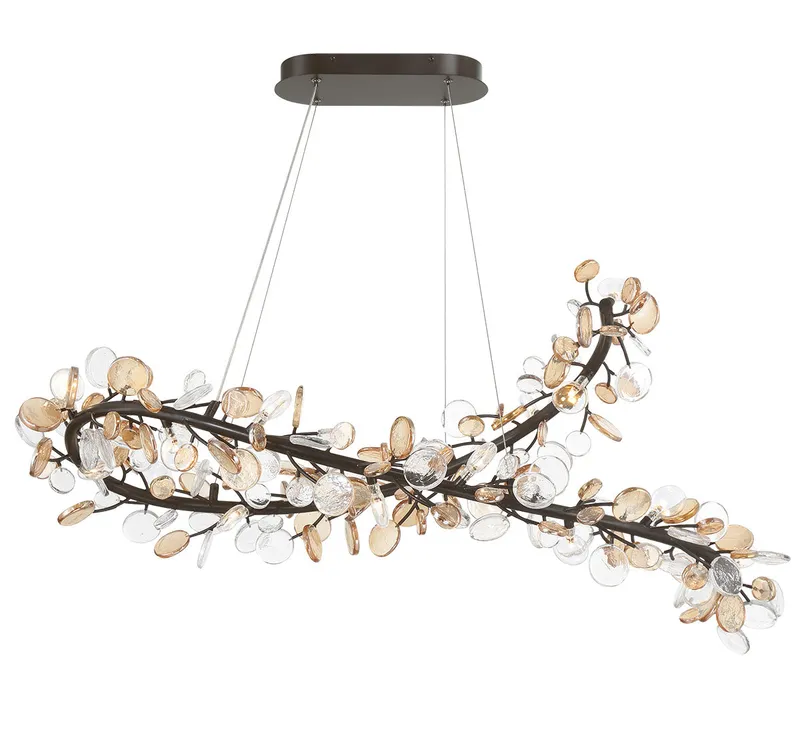 PISA 12223-043, 22 Light Oval LED Chandelier — Lib&Co. LED Pendant Lights 1.5W 3000K
