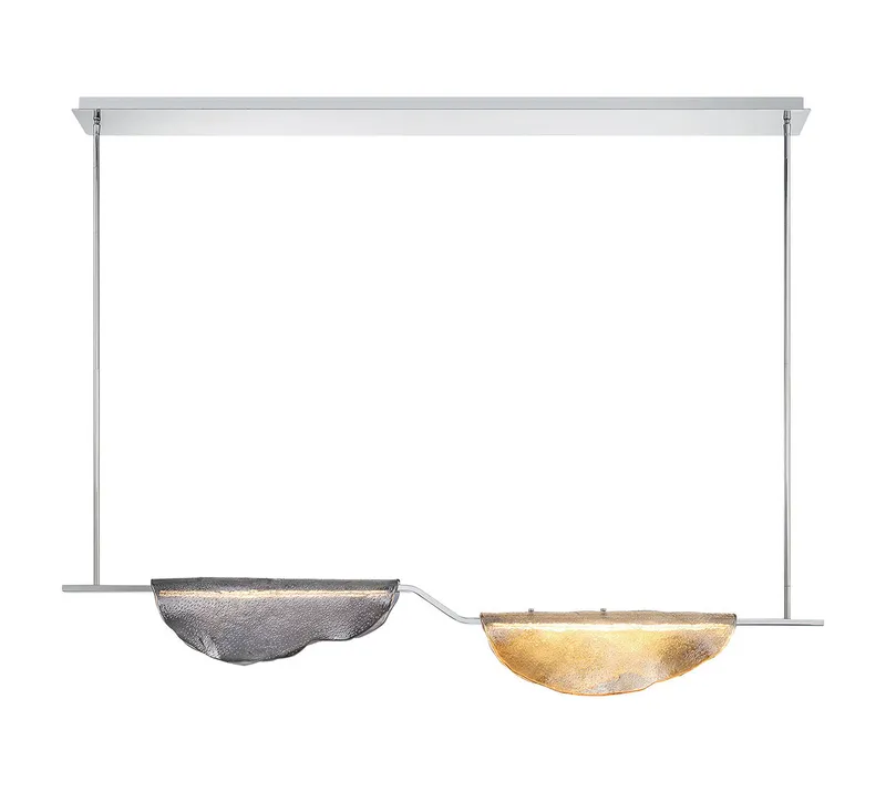SAVONA 12118-034, 2 Light Linear LED Chandelier — Lib&Co. LED Linear Lights 23.0W 3000K