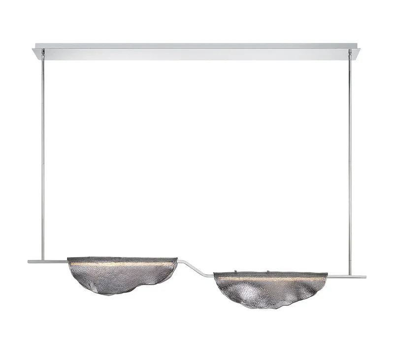 SAVONA 12118-019, 2 Light Linear LED Chandelier — Lib&Co. LED Linear Lights 23.0W 3000K