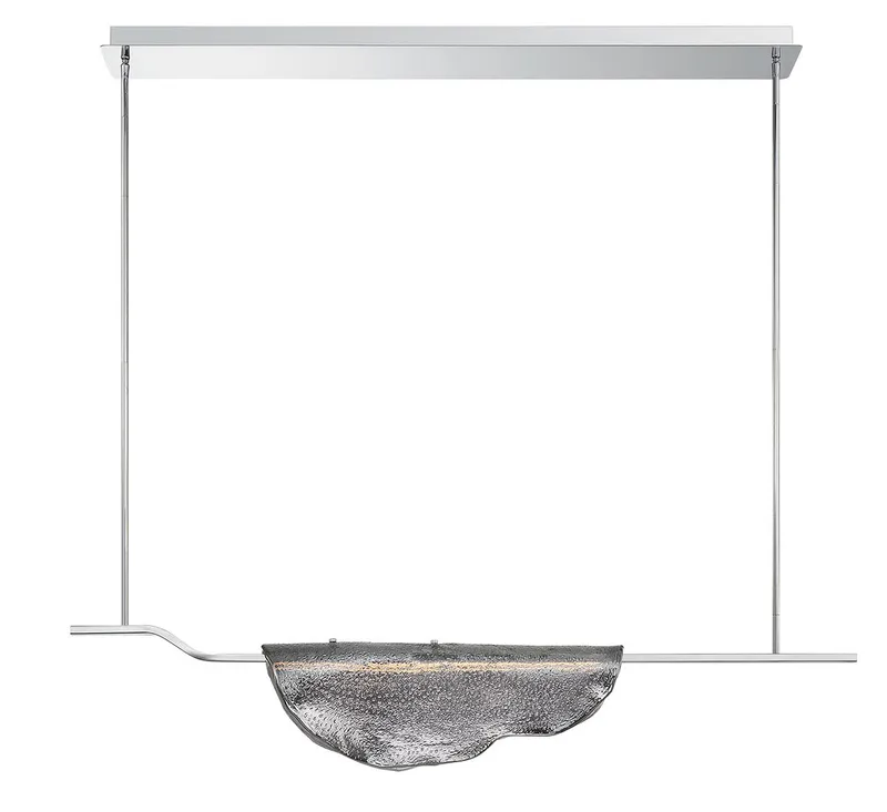 SAVONA 12117-019, 1 Light Linear LED Chandelier — Lib&Co. LED Linear Lights 11.0W 3000K