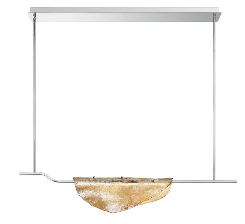 SAVONA 12117-018, 1 Light Linear LED Chandelier — Lib&Co. LED Linear Lights 11.0W 3000K