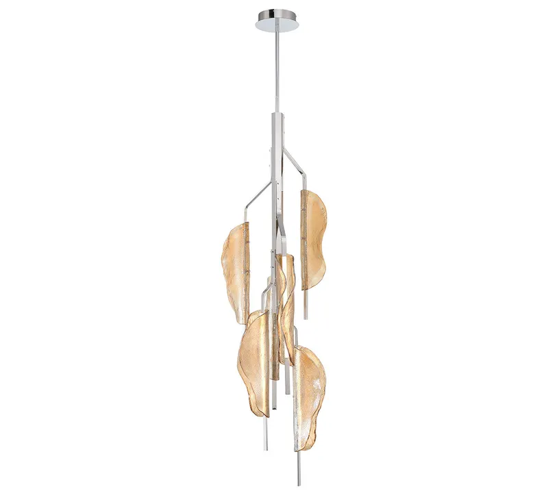 SAVONA 12116-018, 6 Light LED Grand Chandelier — Lib&Co. LED Pendant Lights 68.0W 3000K