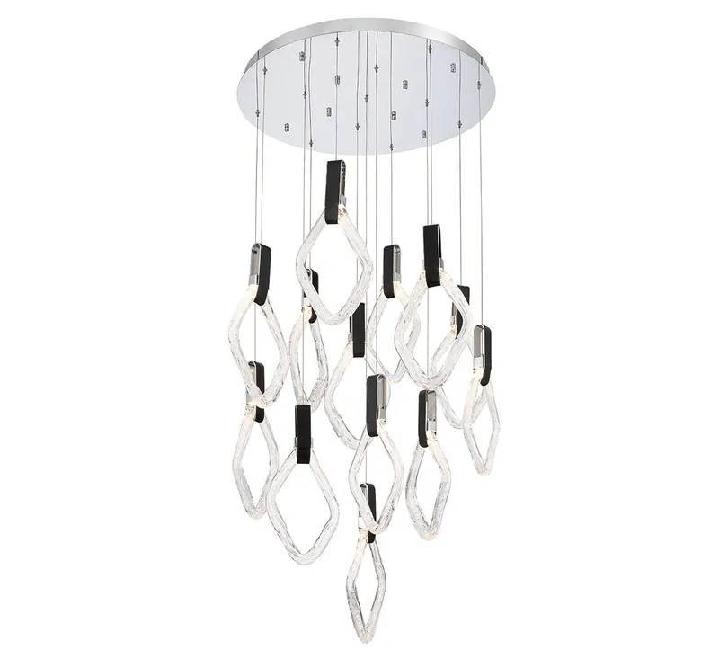 CATANIA 10103-01, 13 Light Round LED Chandelier — Lib&Co. LED Pendant Lights 65.0W 3000K