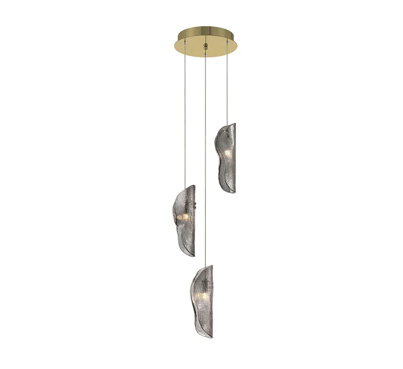 SORRENTO 10162-019-07, 3 Light LED Pendant — Lib&Co. LED Pendant Lights 3.0W 3000K