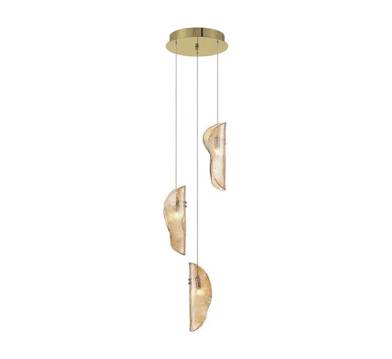SORRENTO 10162-018-07, 3 Light LED Pendant — Lib&Co. LED Pendant Lights 3.0W 3000K