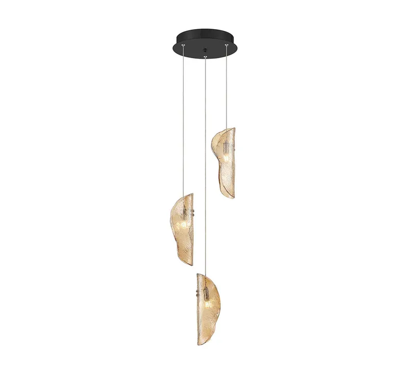 SORRENTO 10162-018-02, 3 Light LED Pendant — Lib&Co. LED Pendant Lights 3.0W 3000K