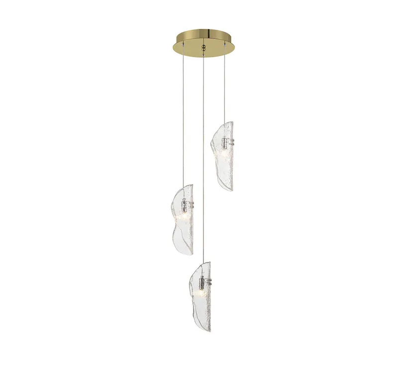 SORRENTO 10162-017-07, 3 Light LED Pendant — Lib&Co. LED Pendant Lights 3.0W 3000K