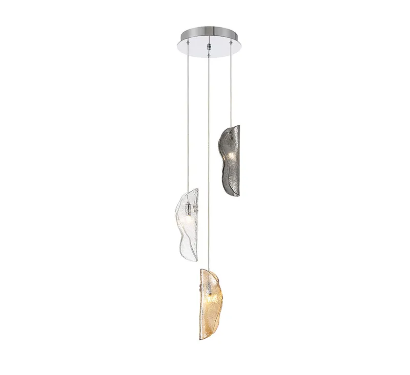 SORRENTO 10162-023-01, 3 Light LED Pendant — Lib&Co. LED Pendant Lights 3.0W 3000K
