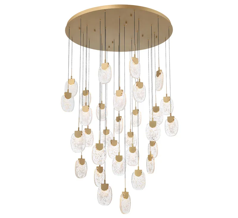 CASTELO 12291-030, 31 Light LED Grand Chandelier — Lib&Co. LED Pendant Lights 155.0W 3000K
