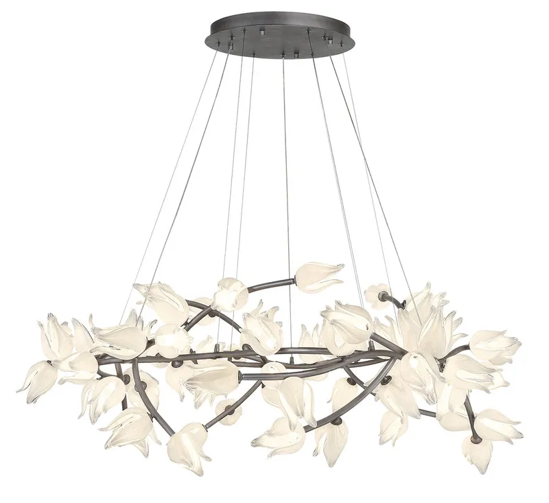 BELLUNO 12089-042, 72 Light Grand Chandelier — Lib&Co. LED Pendant Lights 72.0W 3000K
