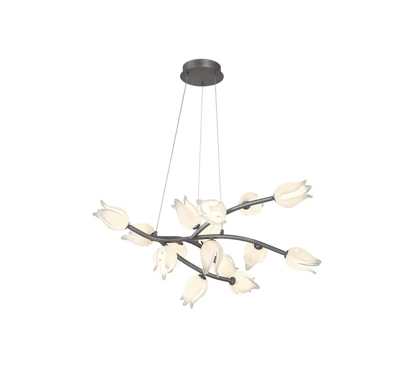 BELLUNO 10114-042, 15 Light LED Chandelier — Lib&Co. LED Pendant Lights 15.0W 3000K