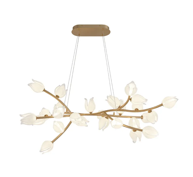 BELLUNO 10115-03, 26 Light Oval LED Chandelier — Lib&Co. LED Pendant Lights 26.0W 3000K