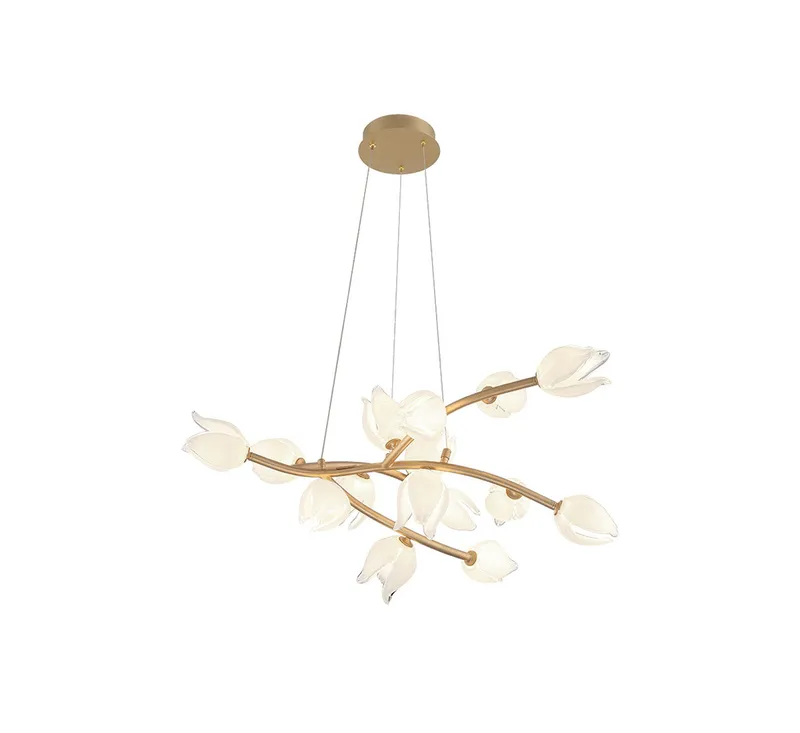 BELLUNO 10114-03, 15 Light LED Chandelier — Lib&Co. LED Pendant Lights 15.0W 3000K