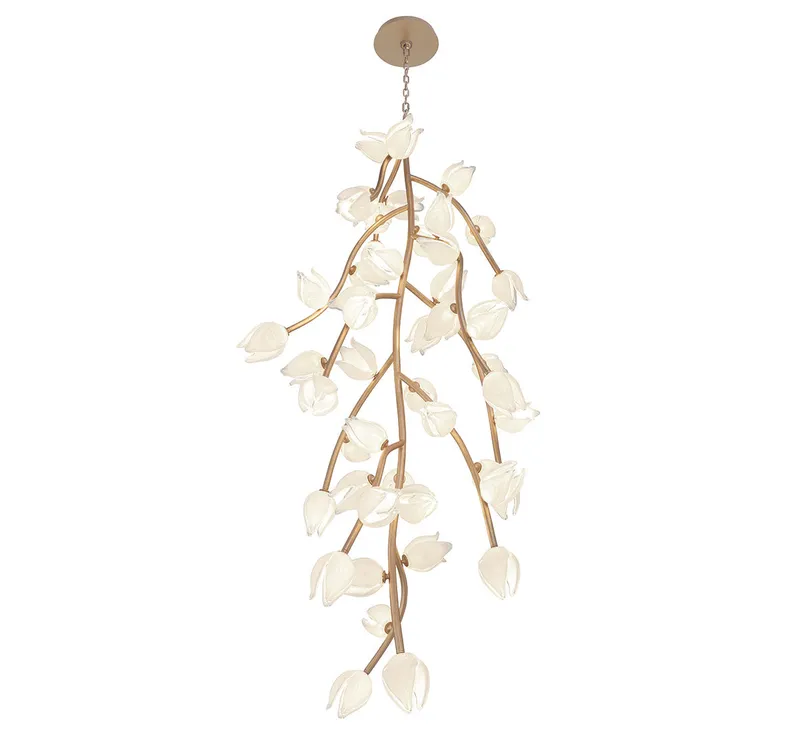 BELLUNO 10113-03, 48 Light LED Grand Chandelier — Lib&Co. LED Pendant Lights 48.0W 3000K