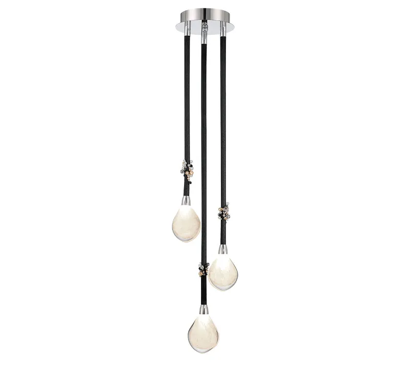 BELLISSIMA 12064-02, 3 Light LED Pendant — Lib&Co. LED Pendant Lights 8.0W 3000K
