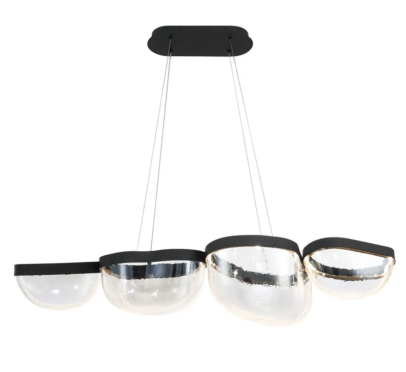 AVEAH 12238-08, 4 Light Linear LED Chandelier — Lib&Co. LED Linear Lights 45.0W 3500K
