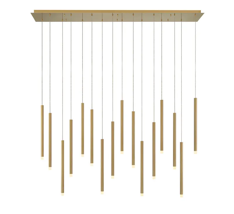 AMALFI 10151-07, 16 Light Linear LED Chandelier — Lib&Co. LED Linear Lights 40.0W 3000K
