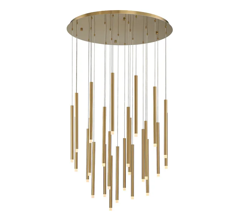 AMALFI 10145-07, 25 Light Round LED Chandelier — Lib&Co. LED Pendant Lights 70.0W 3000K