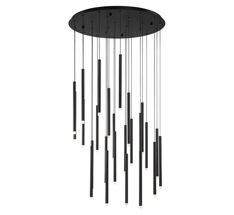 AMALFI 10145-02, 25 Light Round LED Chandelier — Lib&Co. LED Pendant Lights 70.0W 3000K