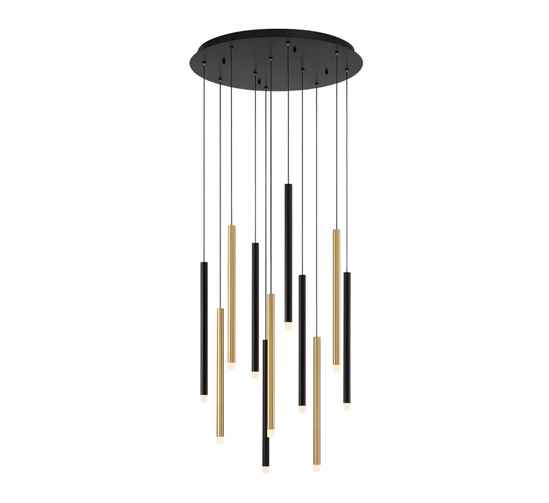 AMALFI 10143-023, 11 Light Round LED Chandelier — Lib&Co. LED Pendant Lights 30.0W 3000K