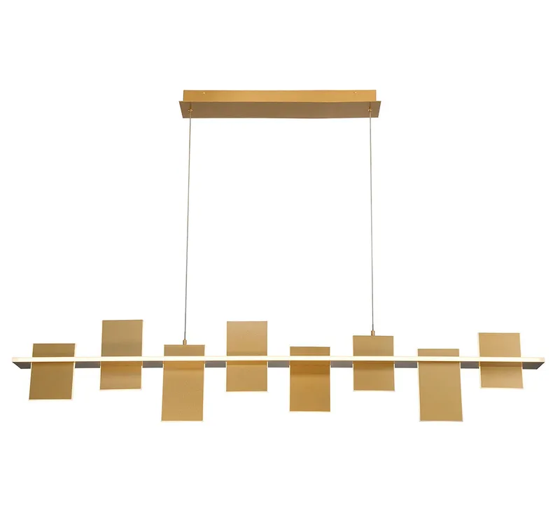 AFFILATO 12082-035, 8 Light Linear LED Chandelier — Lib&Co. LED Linear Lights 117.0W 3000K