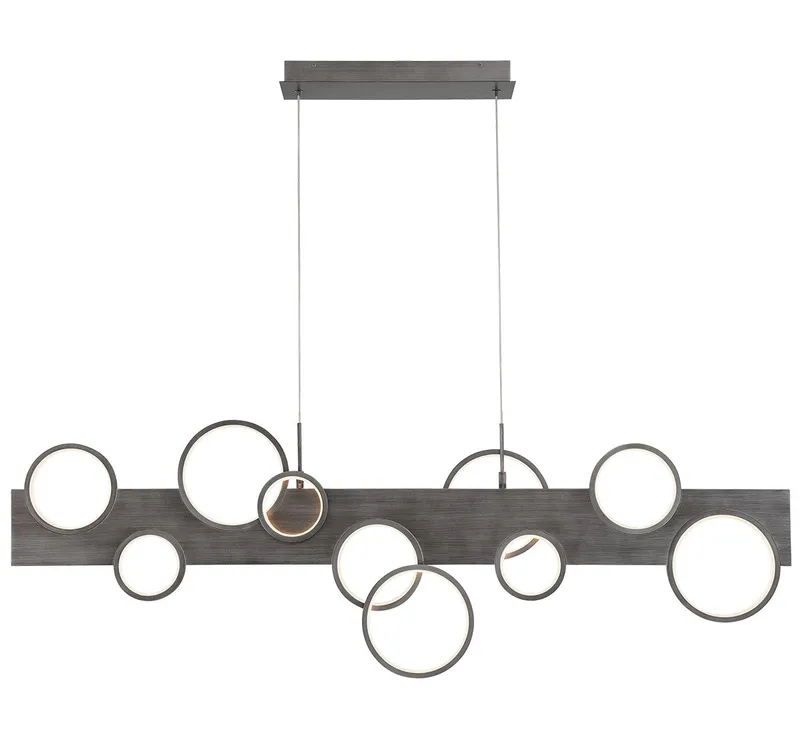 TORINO 12195-042, 10 Light Linear LED Chandelier — Lib&Co. LED Linear Lights 82.0W 3000K