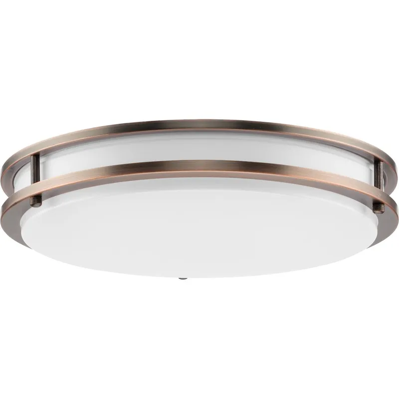 Abide Collection 5-CCT Integrated LED 14" Medium Flush Mount Light — Progress Lighting LED Post Top Lights  