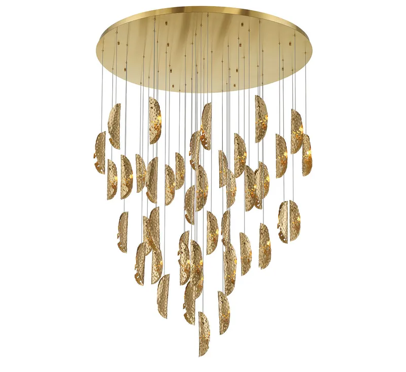 SORRENTO 12219-020-07, 45 light LED Grand Chandelier — Lib&Co. LED Pendant Lights 3.0W 3000K